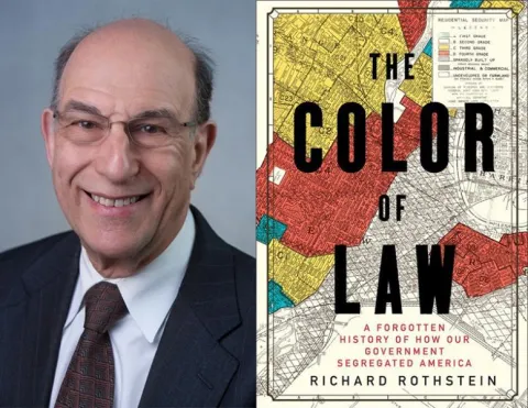 Richard Rothstein, author of "The Color of Law" was a guest speaker in Dr. Marc Robinson's course.